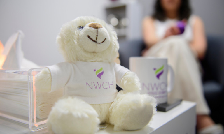 An NWCH teddy bear.