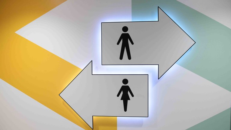 Chris Vaughan Photography - commercial photography | Illuminated toilet signs.