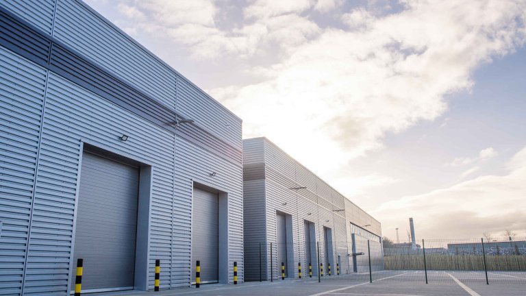 Chris Vaughan Photography - commercial photography | Brand new commercial units after completion.
