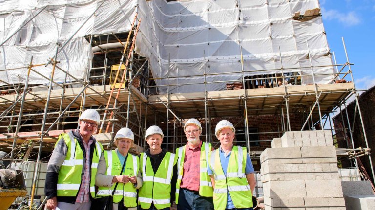 Former residents of the Old Kings Head.