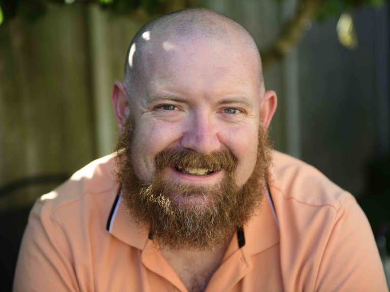 A profile picture of Chris Vaughan, owner of Chris Vaughan Photography, looking at the camera.